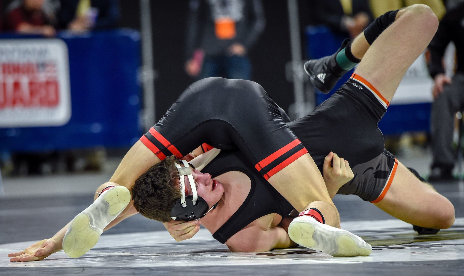Day two of the wrestling tournament